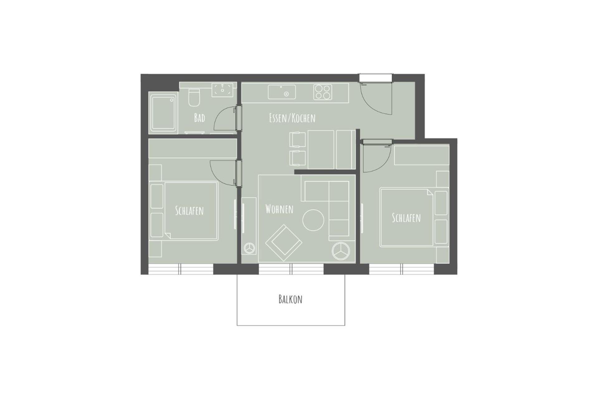 Apartmenthaus B3 Norderney Quarto foto